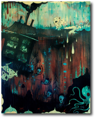 Retreat Syndrome
Camille Rose Garcia, 2002
60” x 48” Retreat Syndrome
Camille Rose Garcia, 2002
60” x 48”